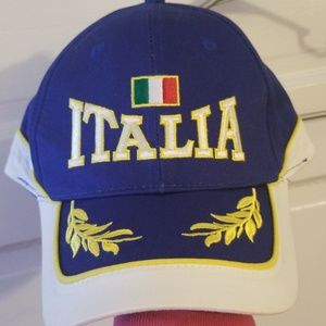 Blue Italian Italia hat